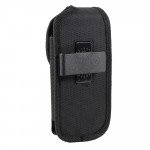 Wholesale 360 Rotating Extendable Vertical Vinyl Belt Clip Pouch Large 31 Fix Galaxy S22 Ultra and more (Black)